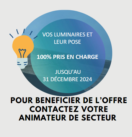 Rénovez vos luminaires extérieurs gratuitement